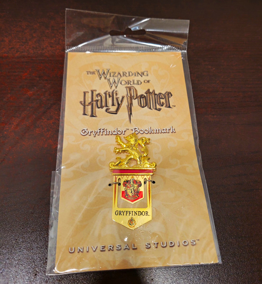 Harry Potter Gryffindor Bookmark - Universal Studios Wizarding World